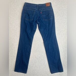 Y2K Levis Jeans Red Tab San Francisco Straight Leg Womens 30 Darkwash Low‎ Mid